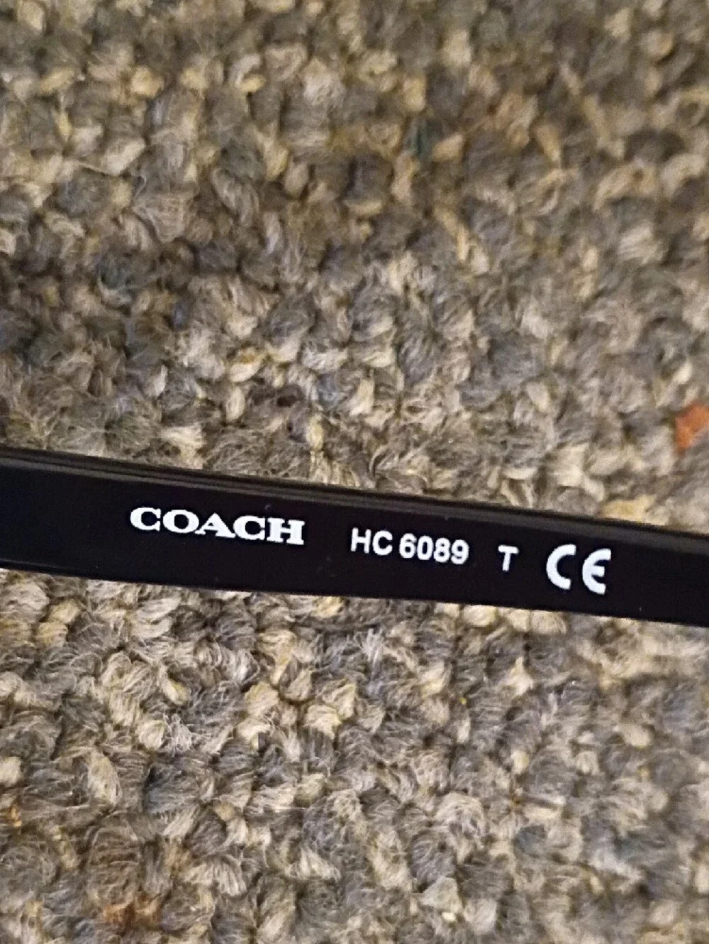 Coach Fanny Classic Black Women's Rectangular Eyeglasses